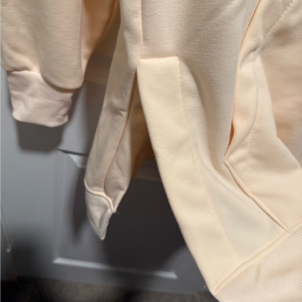 Cream Women’s Hoodie Sweater - Picture 2 of 4